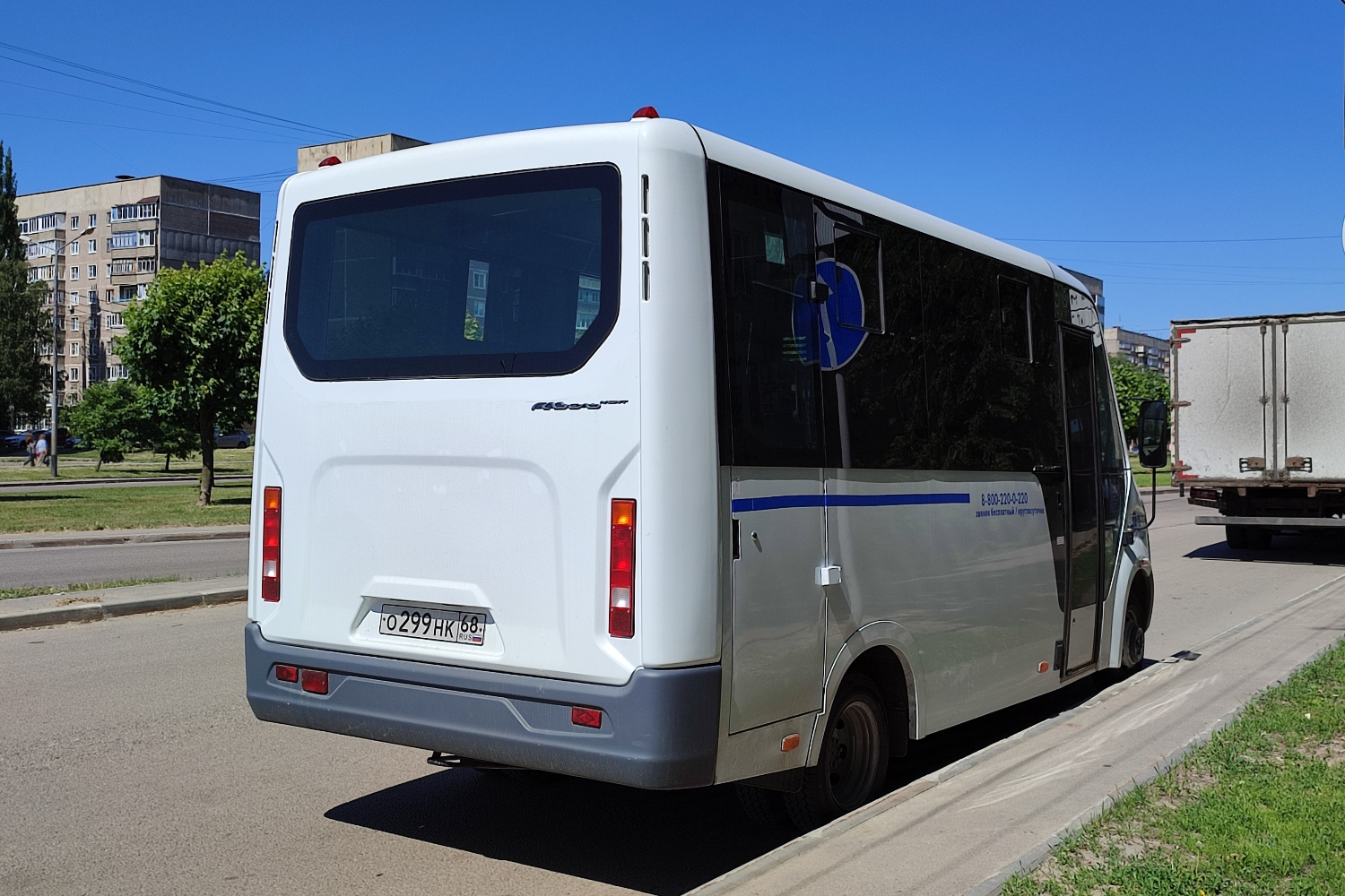 Тамбовская область, ГАЗ-A63R42 Next № О 299 НК 68