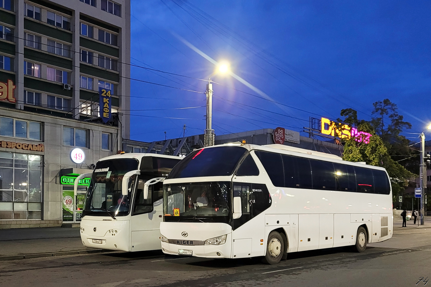 Челябинская область, Higer KLQ6122B № В 554 АЕ 774
