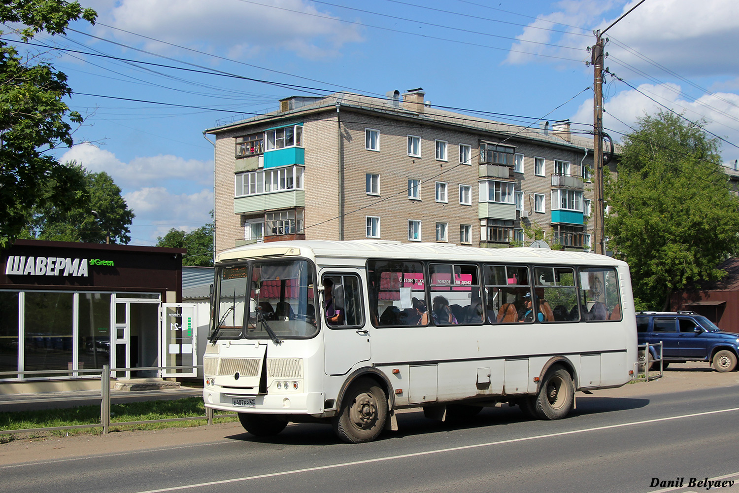 Kirov region, PAZ-4234-05 № Е 407 РР 43