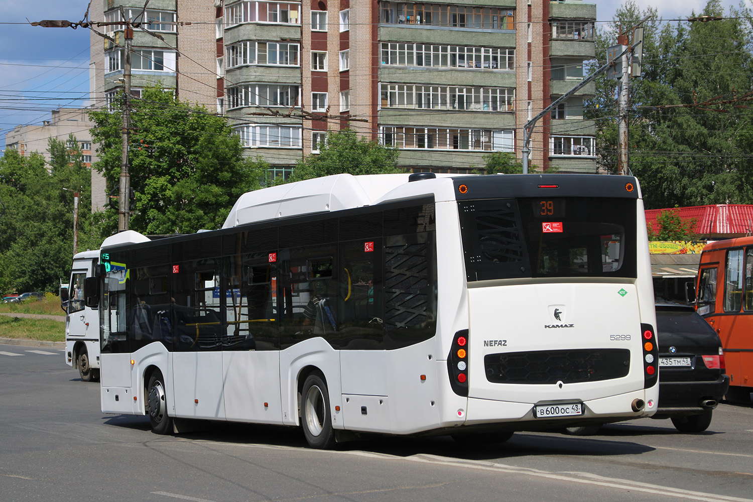 Кировская область, НефАЗ-5299-40-57 (CNG) № В 600 ОС 43