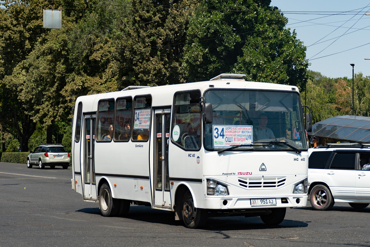 Кыргызстан, SAZ HC40 № 01 951 AJ