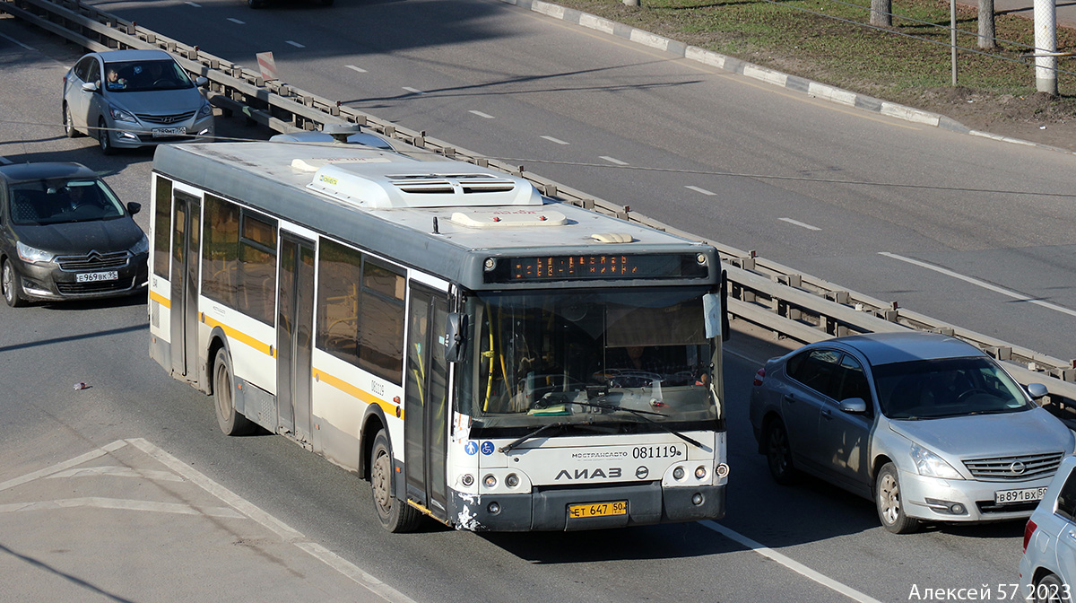 Московская область, ЛиАЗ-5292.60 № 081119