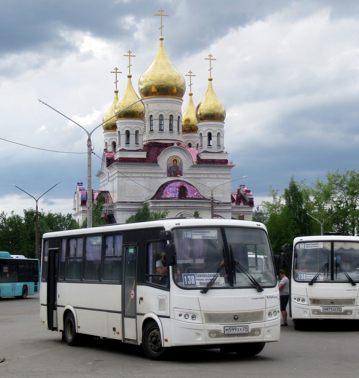 Архангельская область, ПАЗ-320412-05 "Вектор" № М 599 ХХ 29