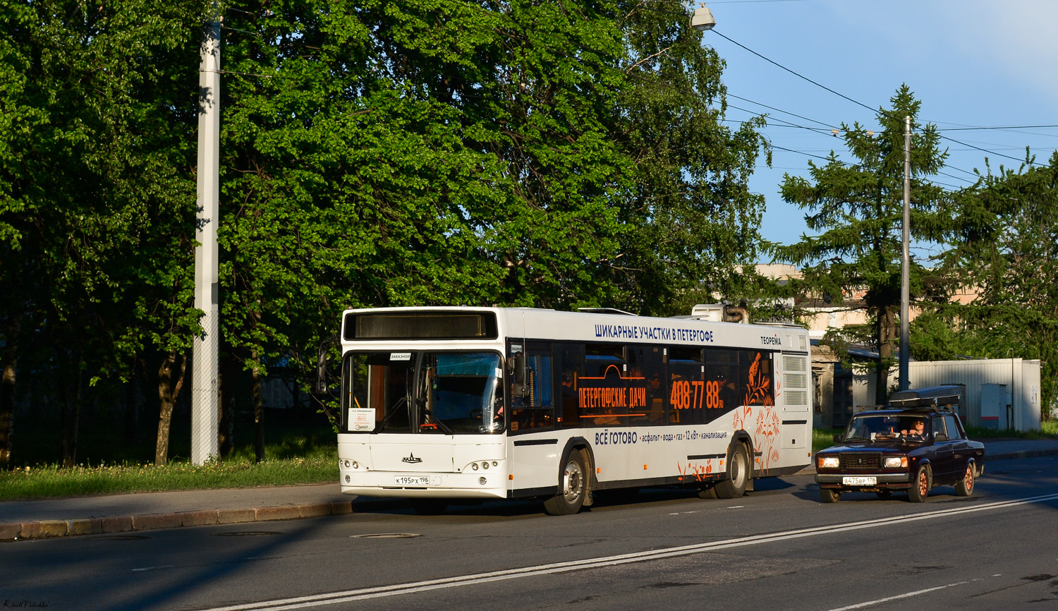 Санкт-Петербург, МАЗ-103.476 № К 195 РХ 198