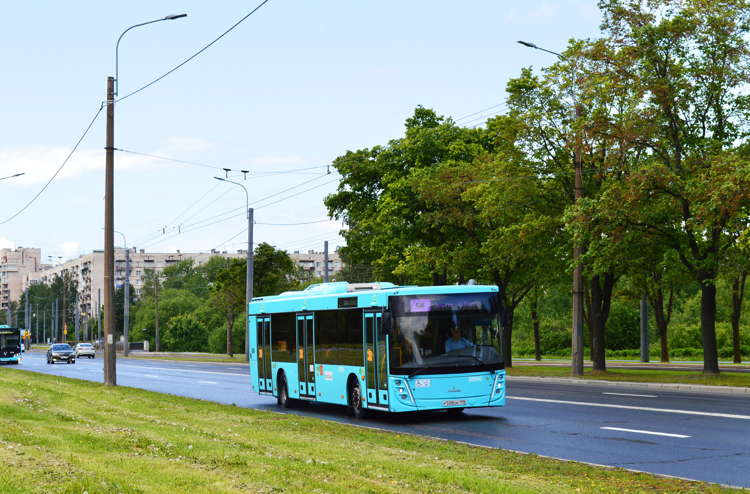 Санкт-Петербург, МАЗ-203.945 № 38090