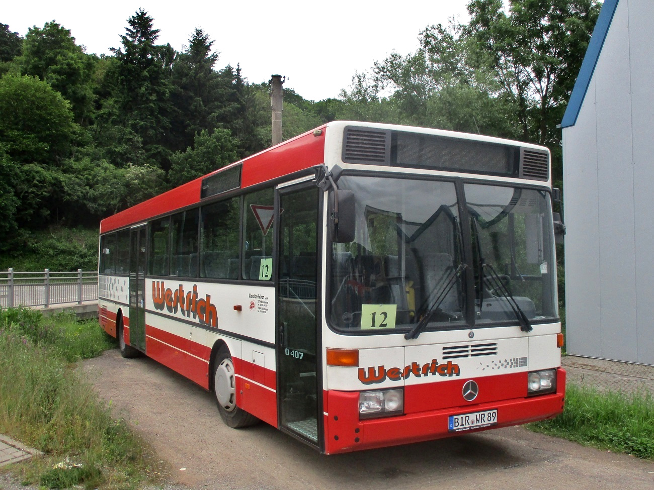 Рейнланд-Пфальц, Mercedes-Benz O407 № BIR-WR 89