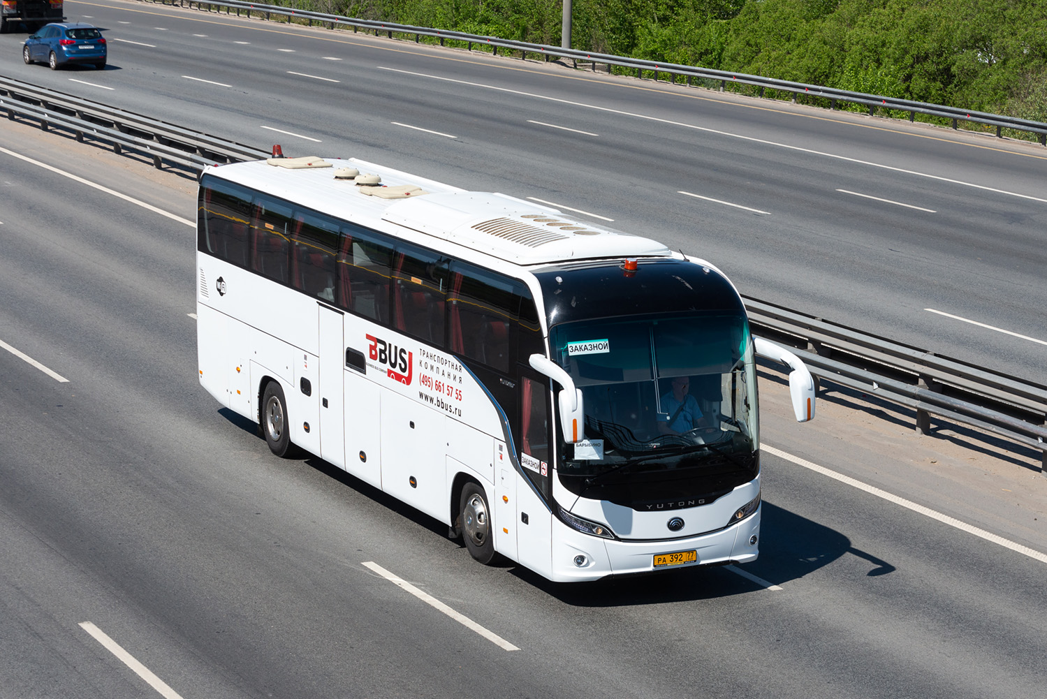 Москва, Yutong C12PRO (ZK6128H) № РА 392 77