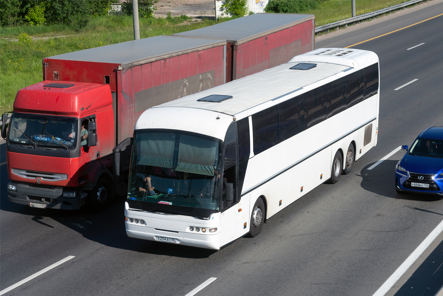 Ингушетия, Neoplan N316/3SHDL Euroliner № О 204 АО 06