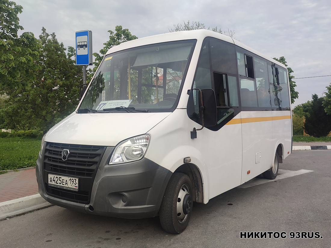 Краснодарский край, Луидор-225019 (ГАЗ Next) № А 425 ЕА 193 Краснодарский край, Луидор-225019 (ГАЗ Next) № А 425 ЕА 193