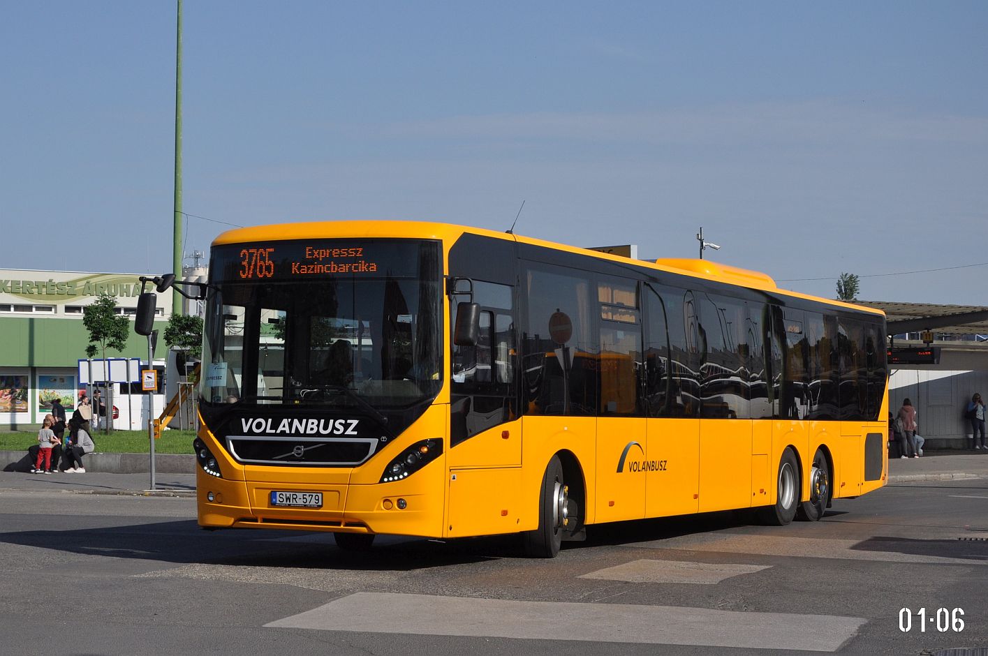 Венгрия, Volvo 8900BLE № SWR-579