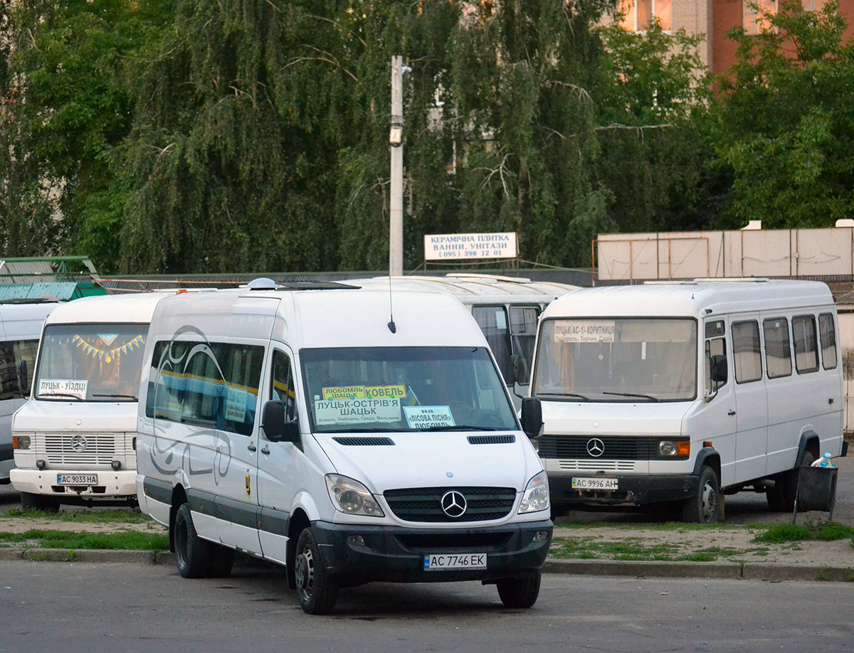 Волынская область, Mercedes-Benz Sprinter Transfer 55 № AC 7746 EK; Волынская область, Mercedes-Benz T2 609D № AC 9996 AH