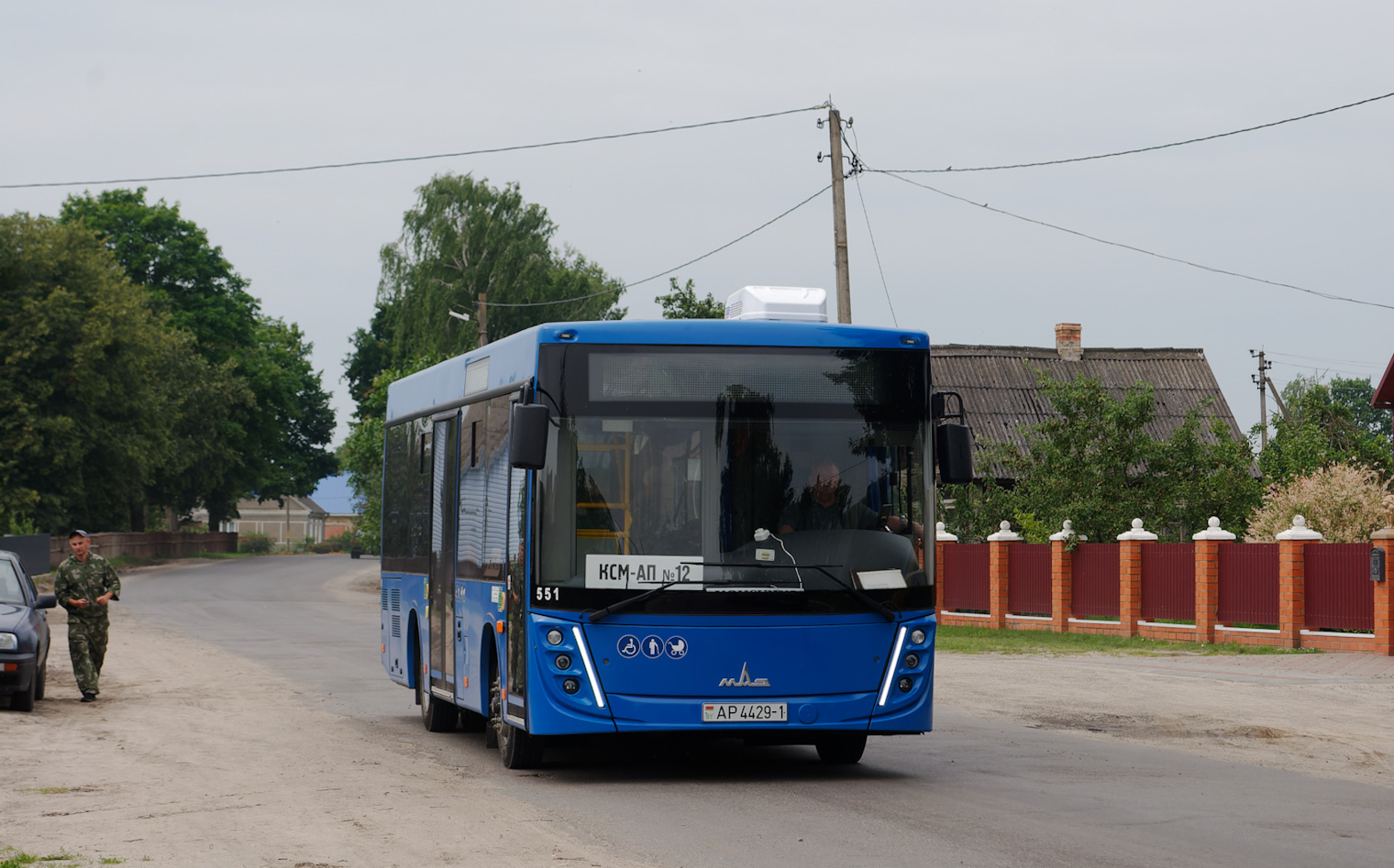 Брестская область, МАЗ-206.047 № 00551