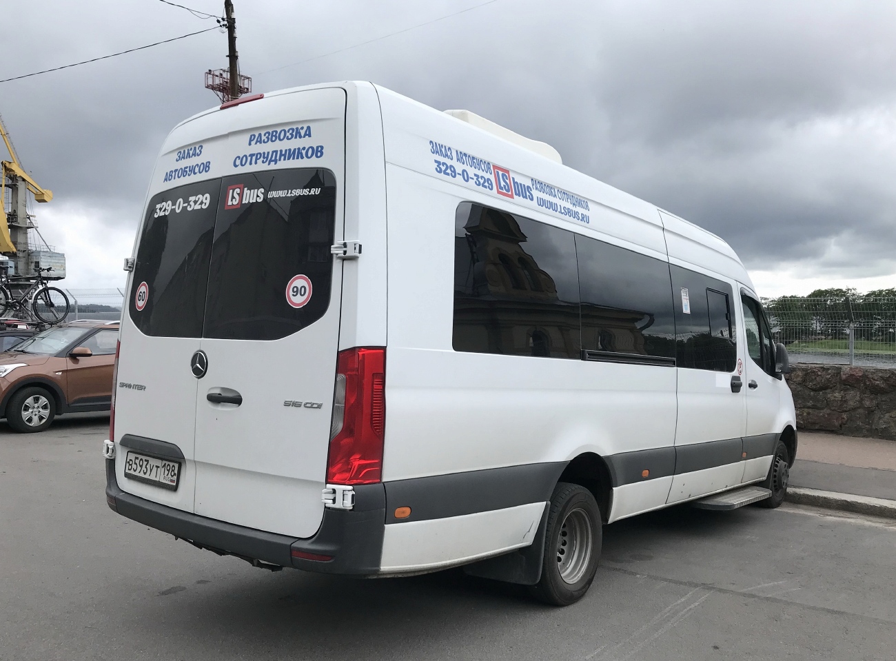 Санкт-Петербург, Луидор-223602 (MB Sprinter) № В 593 УТ 198