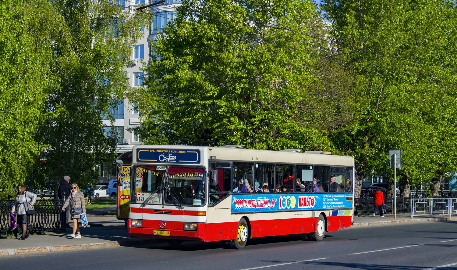 Алтайский край, Mercedes-Benz O405 № АВ 682 22