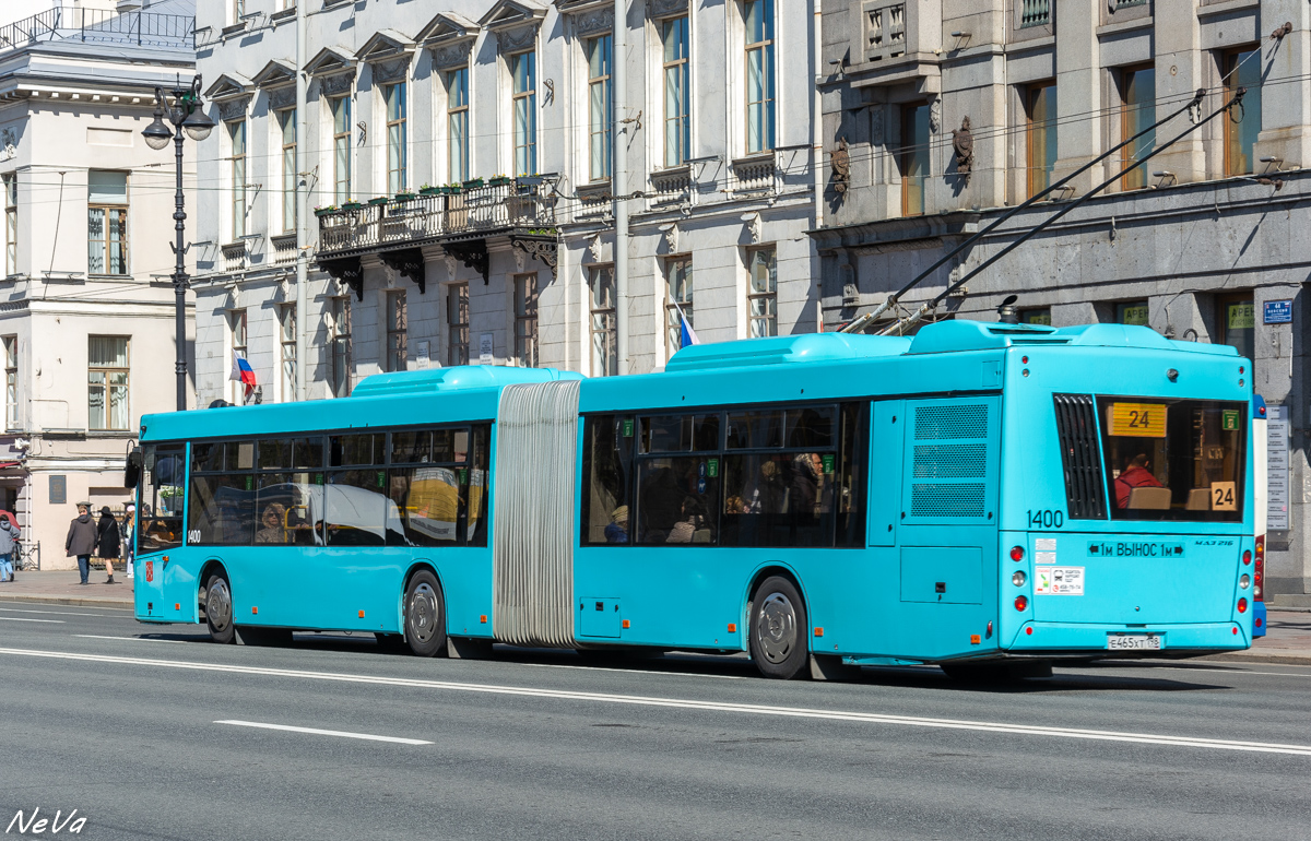 Saint Petersburg, MAZ-216.066 # 1400