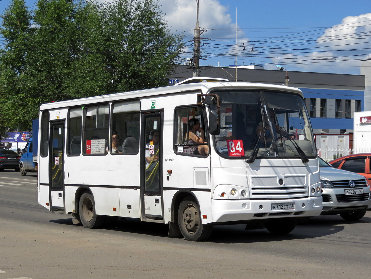 Кировская область, ПАЗ-320402-05 № В 712 СТ 43 Кировская область, ПАЗ-320402-05 № В 712 СТ 43