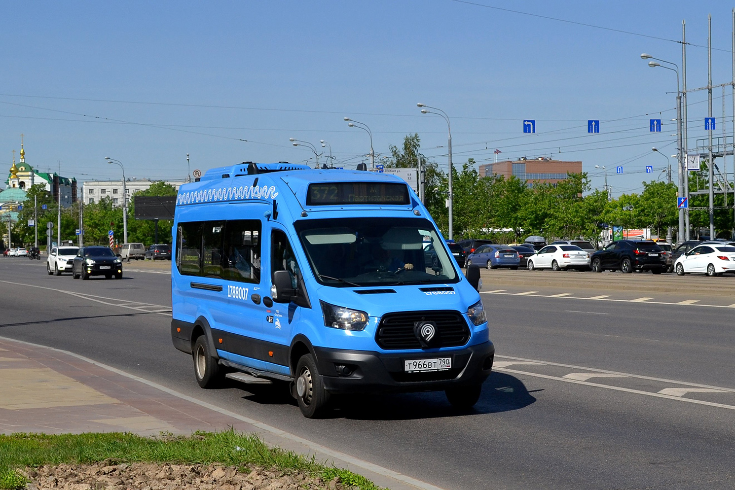 Москва, Нижегородец-222708 (Ford Transit FBD) № 1788007