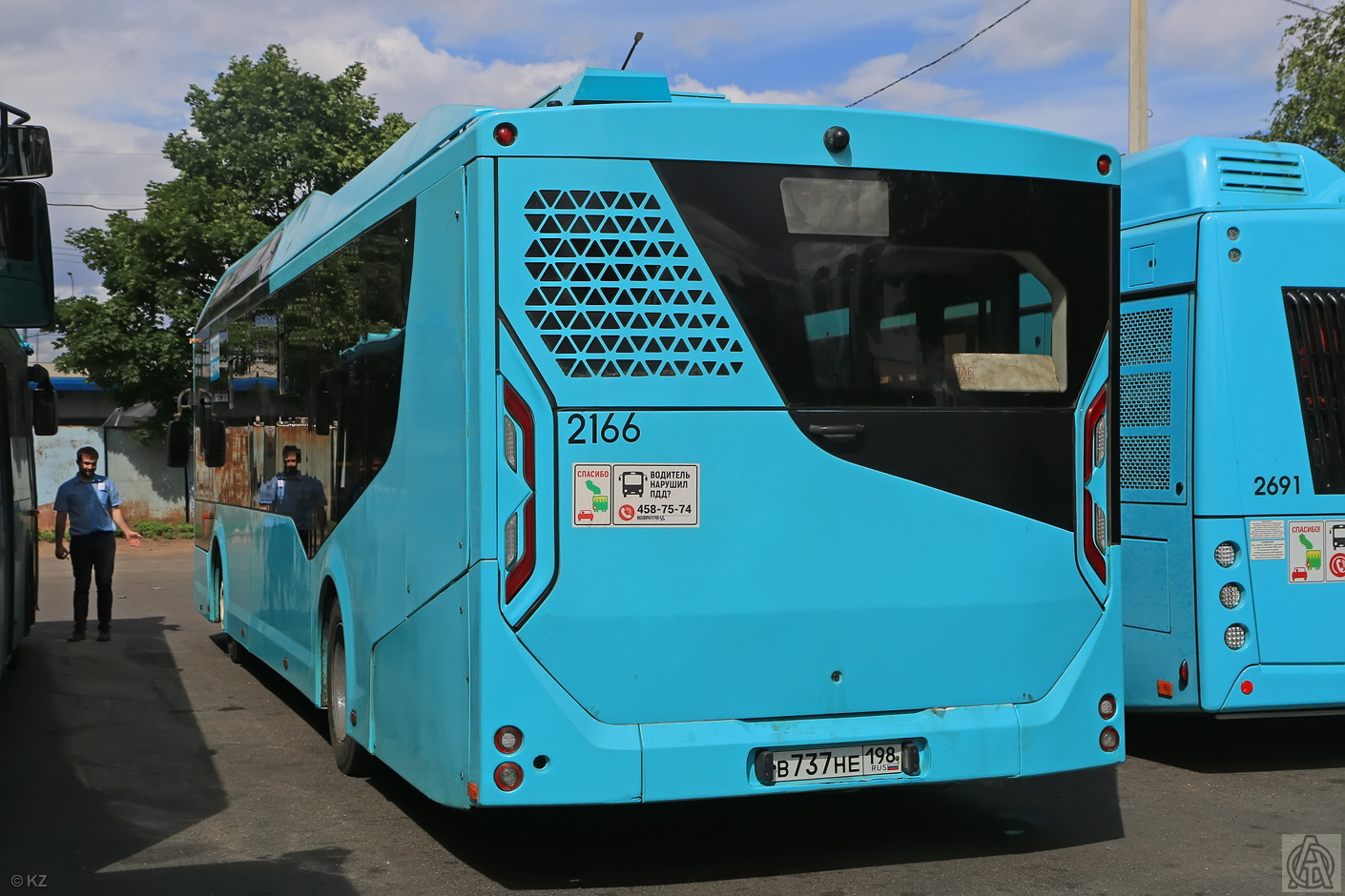 Санкт-Петербург, Volgabus-5270.E0 № 2166