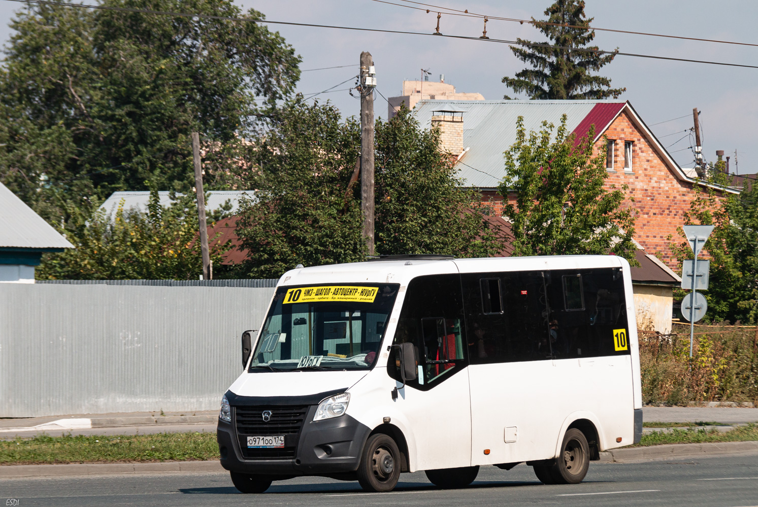 Челябинская область, ГАЗ-A64R42 Next № О 971 ОО 174