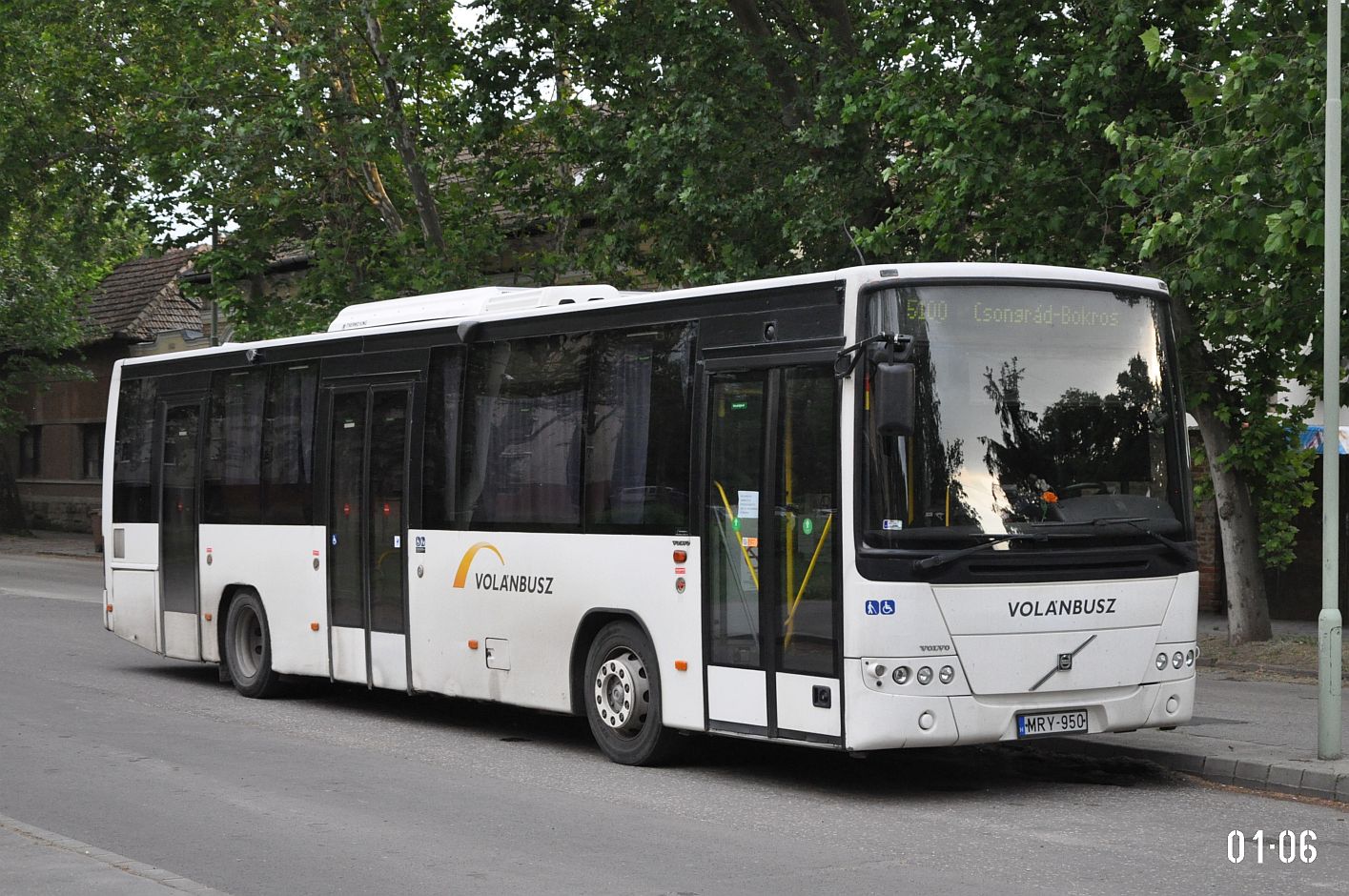 Венгрия, Volvo 8700LE № MRY-950