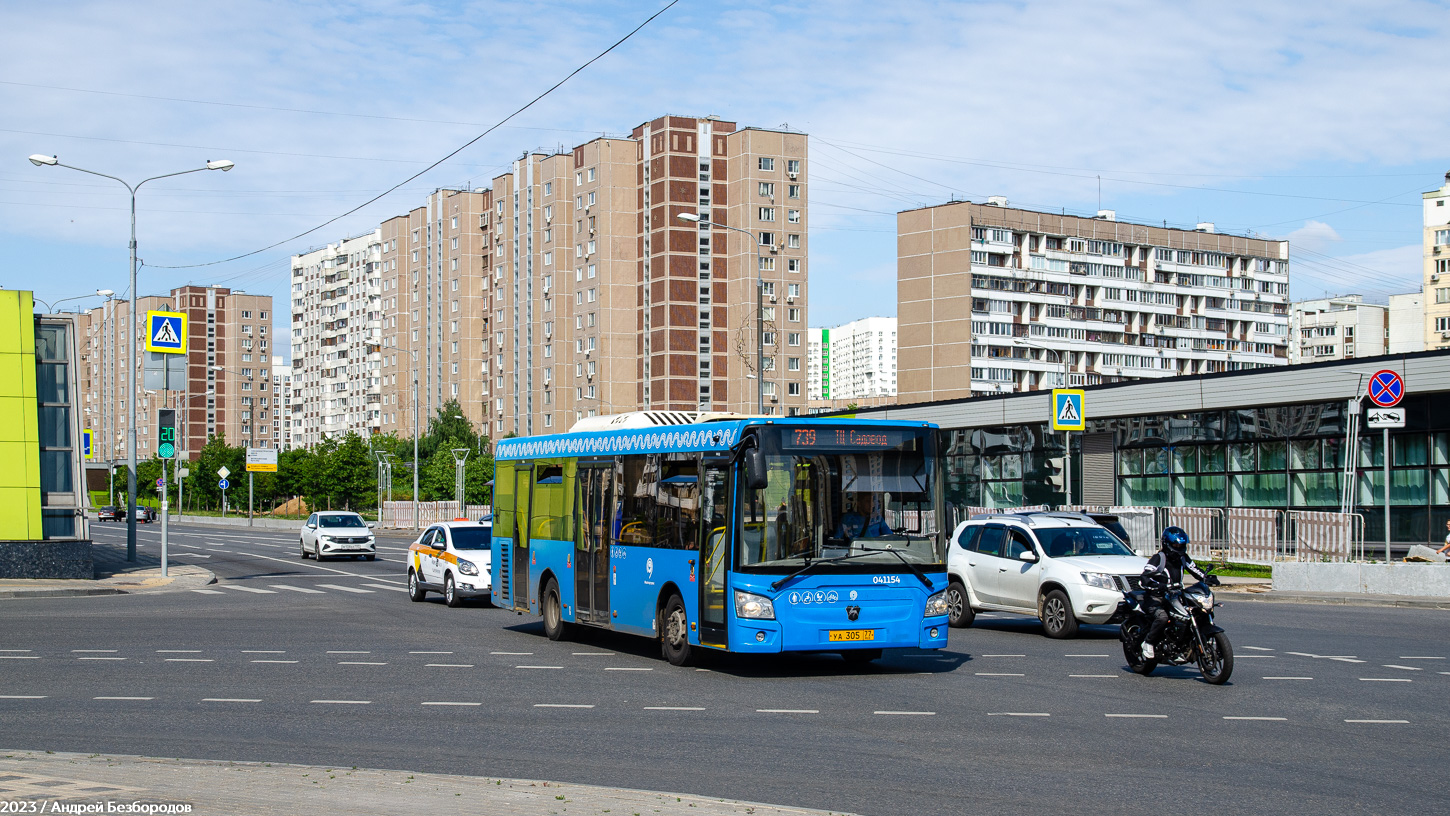 Москва, ЛиАЗ-4292.60 (1-2-1) № 041154
