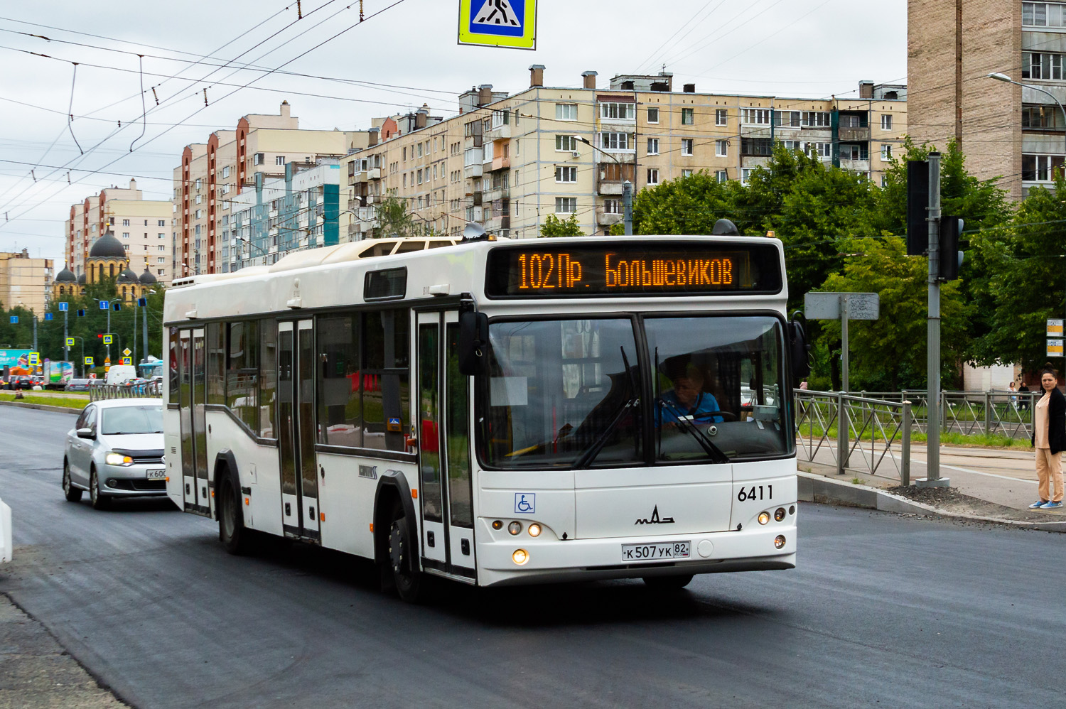 Санкт-Петербург, МАЗ-103.486 № 6411