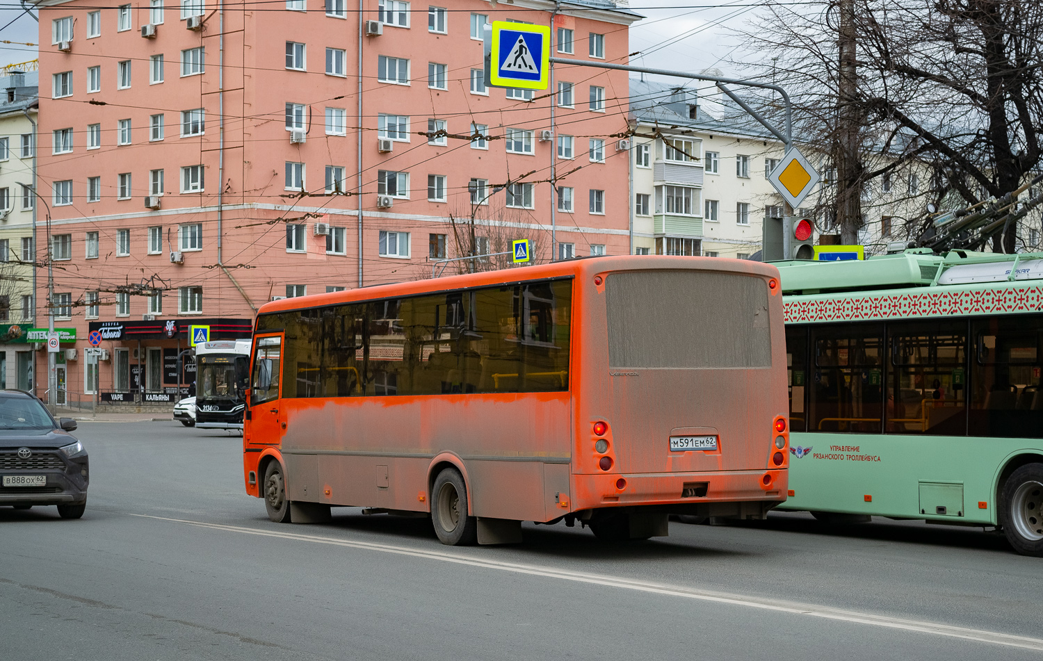 Рязанская область, ПАЗ-320414-04 "Вектор" (1-2) № М 591 ЕМ 62