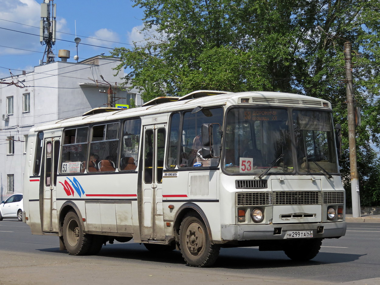 Кировская область, ПАЗ-4234 № Н 299 ТА 43