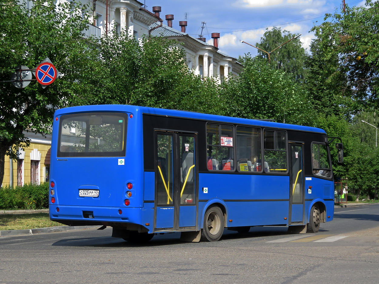 Кировская область, ПАЗ-320414-14 "Вектор" № С 025 РР 43