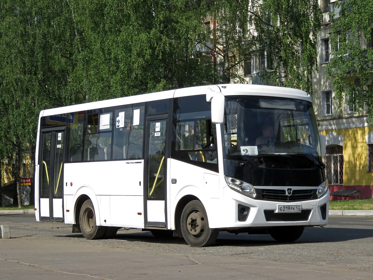 Кировская область, ПАЗ-320435-04 "Vector Next" № Е 219 РК 43