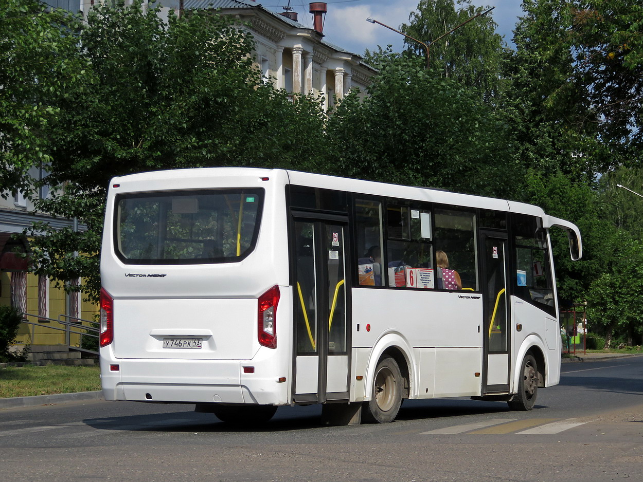 Кировская область, ПАЗ-320435-04 "Vector Next" № У 746 РК 43
