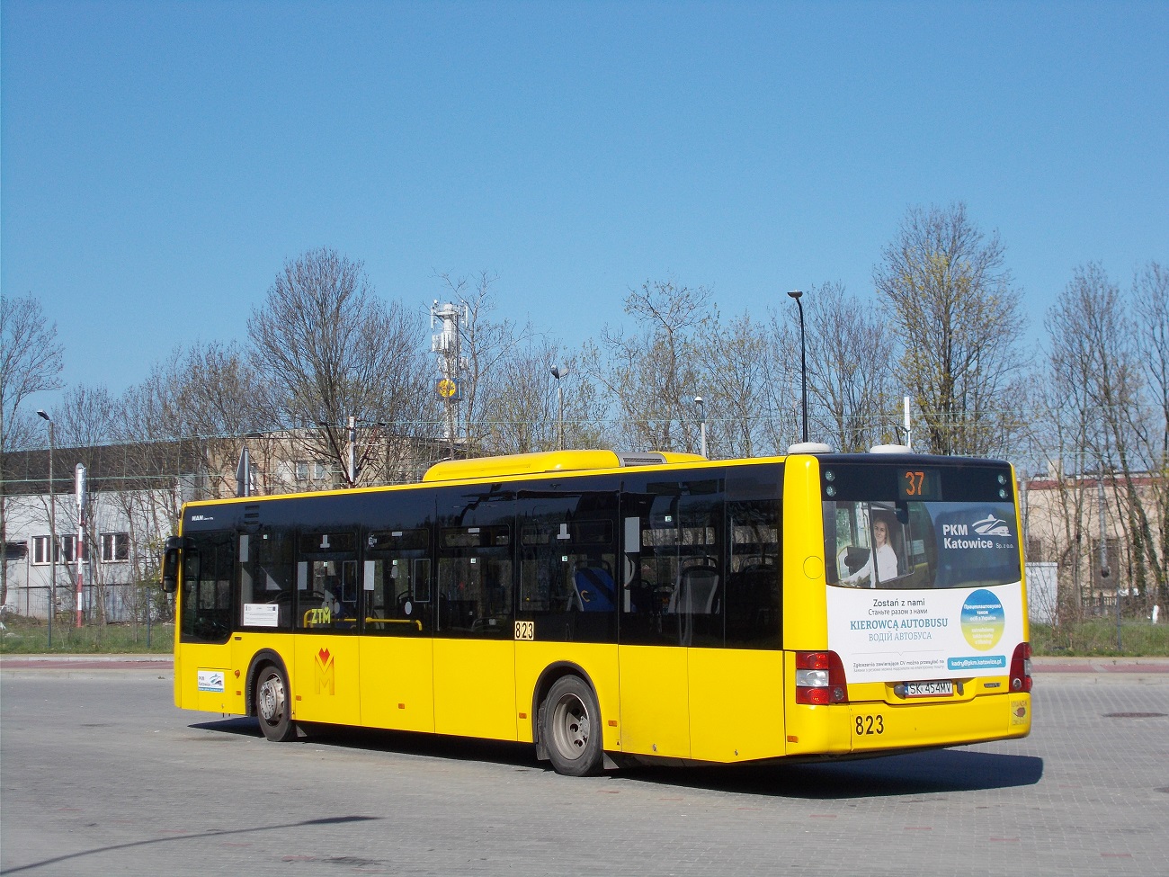 Польша, MAN A21 Lion's City NL283 № 823
