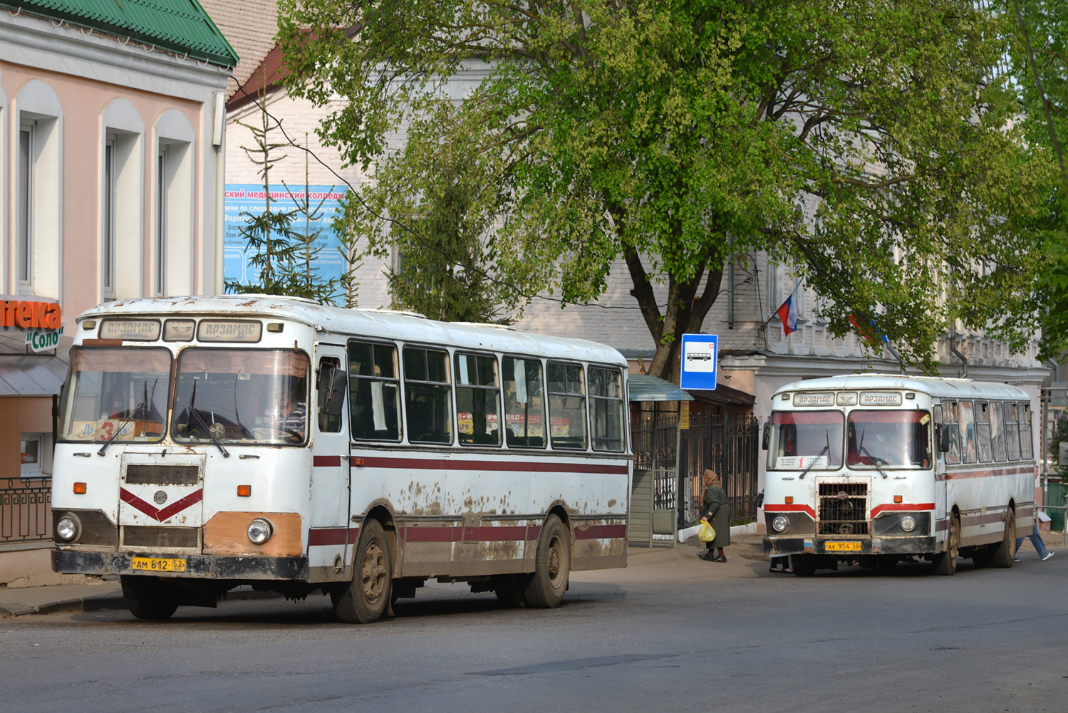 Нижегородская область, ЛиАЗ-677М (БАРЗ) № АМ 812 52