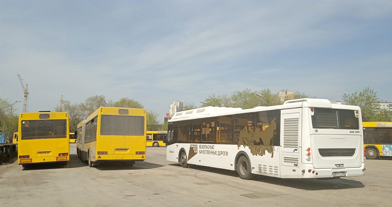 Самарская область, ЛиАЗ-5292.67 (CNG) № В 811 ТО 763; Самарская область &mdash; Автобусные парки, автокомбинаты, автопредприятия
