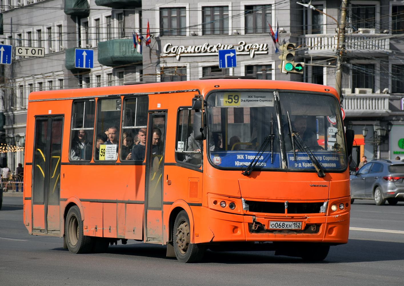 Нижегородская область, ПАЗ-320414-05 "Вектор" № О 068 ХН 152