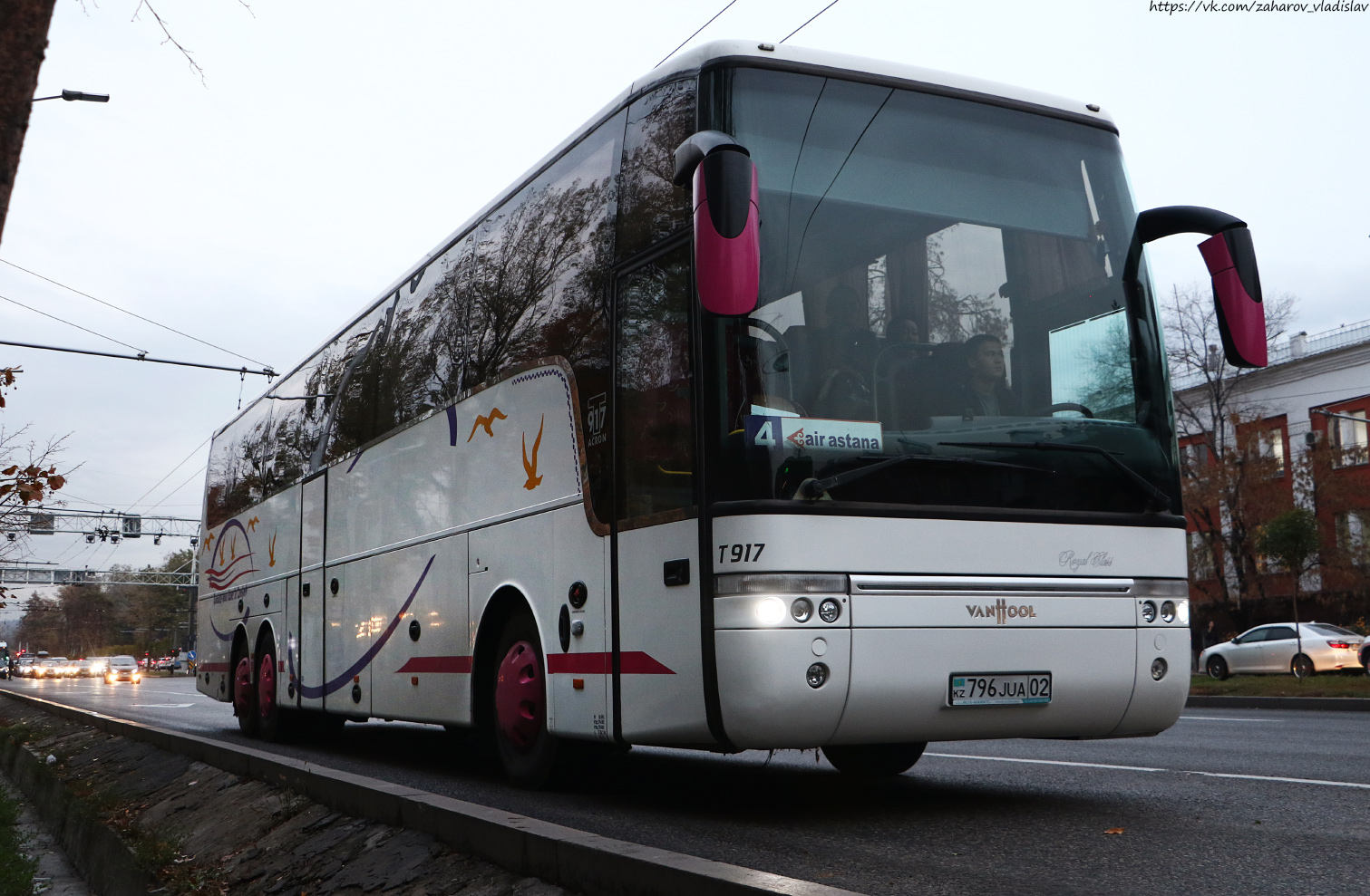 Алматы, Van Hool T917 Acron № 796 JUA 02