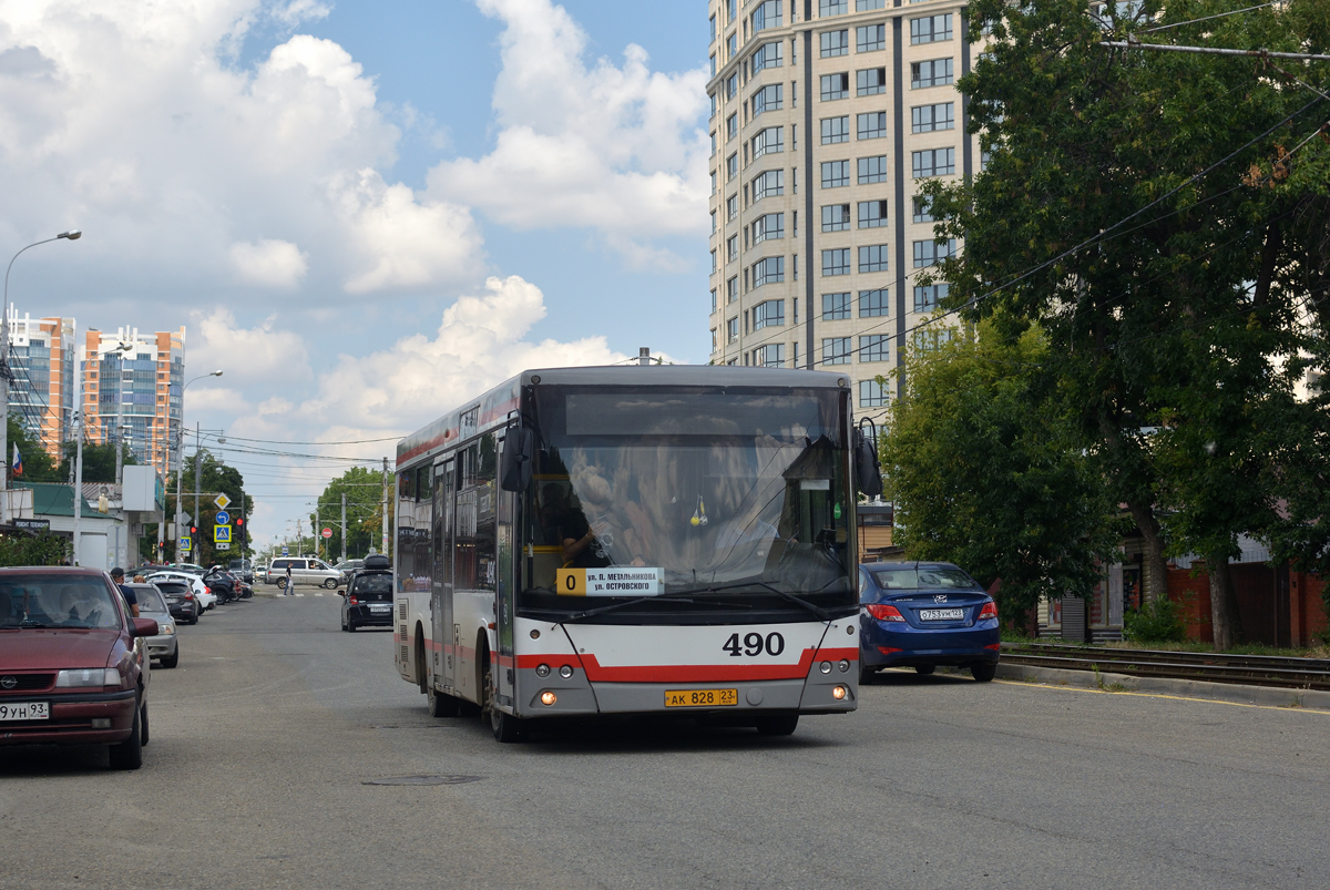 Краснодарский край, МАЗ-206.086 № 490