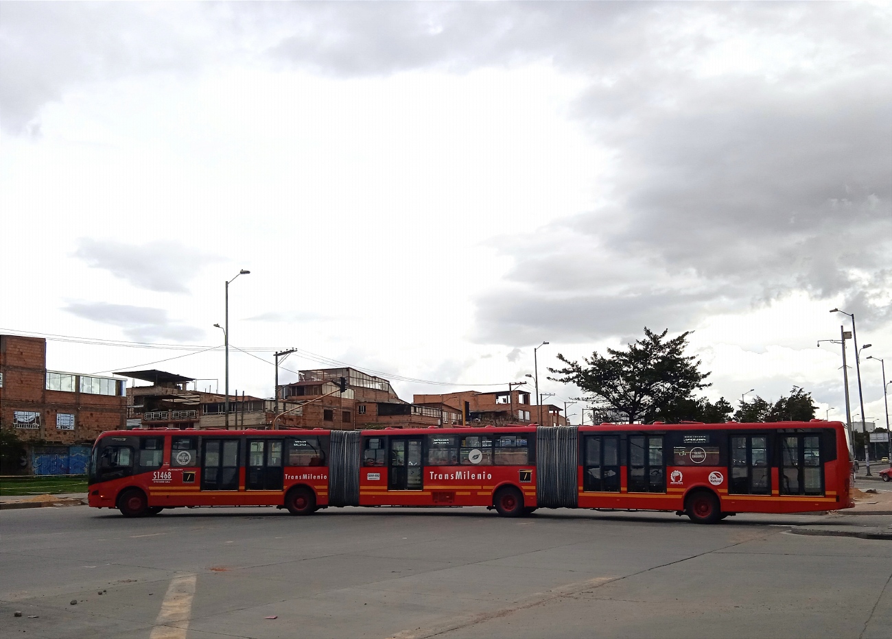 Колумбия, Busscar Urbanuss Pluss S5 BRT № S1468