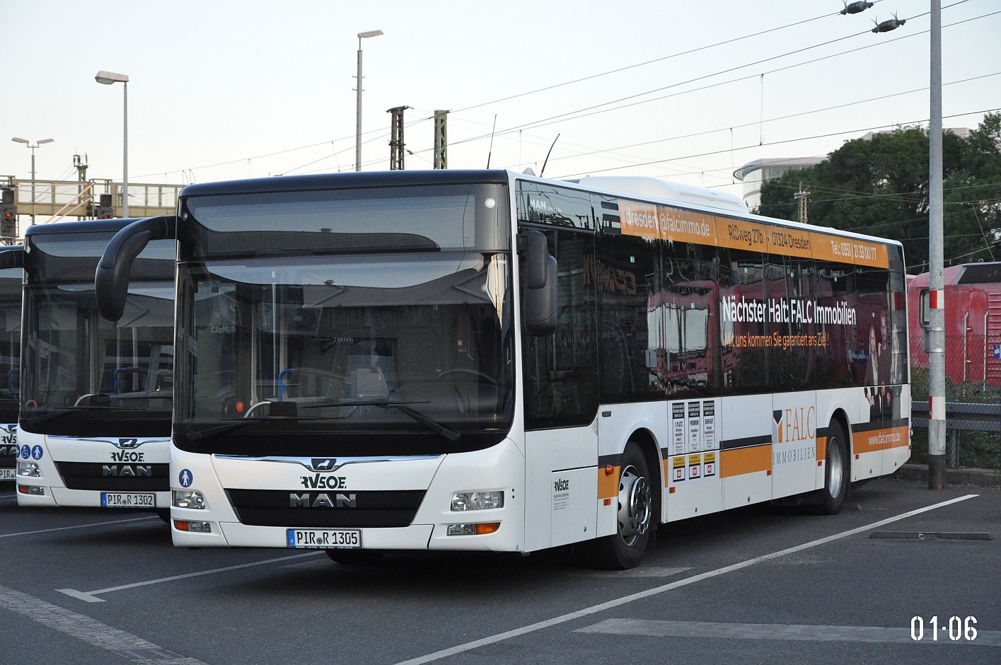 Саксония, MAN A20 Lion's City Ü NÜ323 № 1301 Саксония, MAN A20 Lion's City Ü NÜ323 № 1301