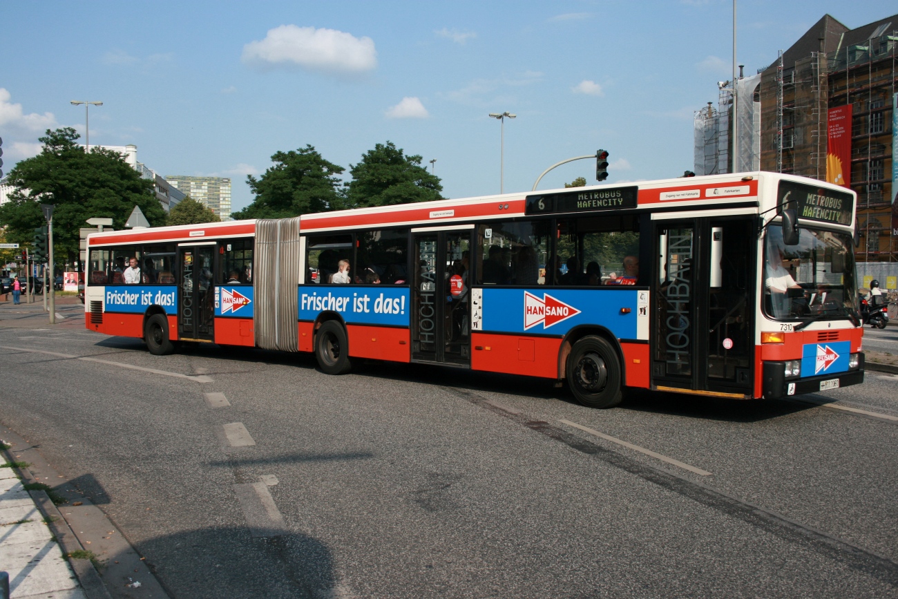 Гамбург, Mercedes-Benz O405GN № 7310