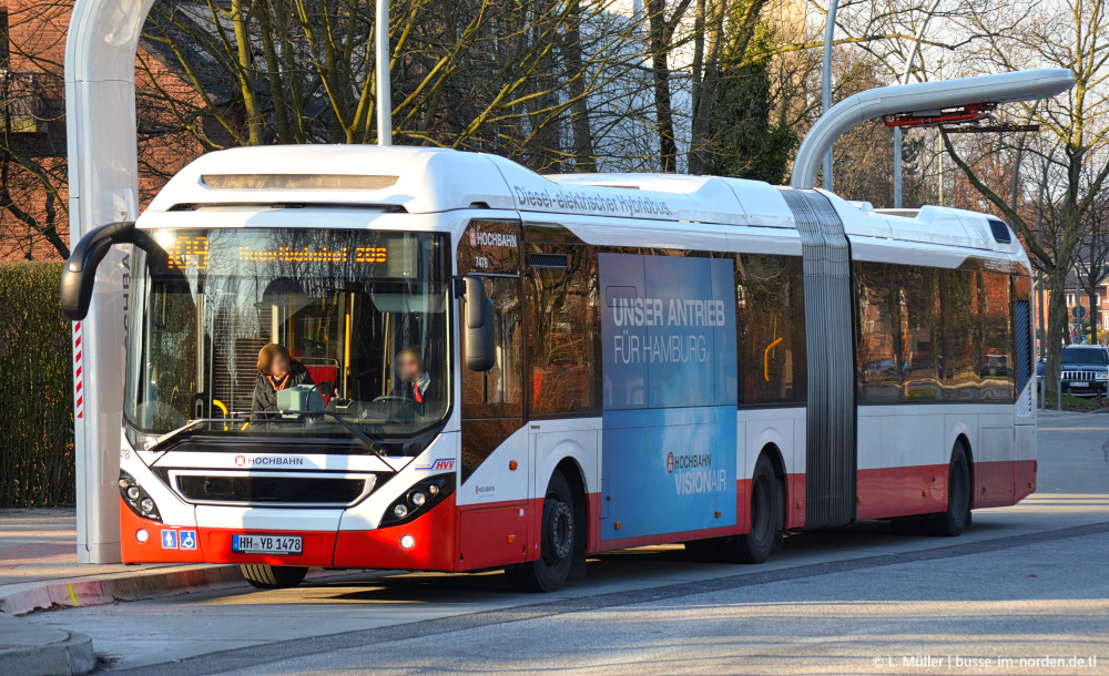 Гамбург, Volvo 7900A Hybrid № 7478