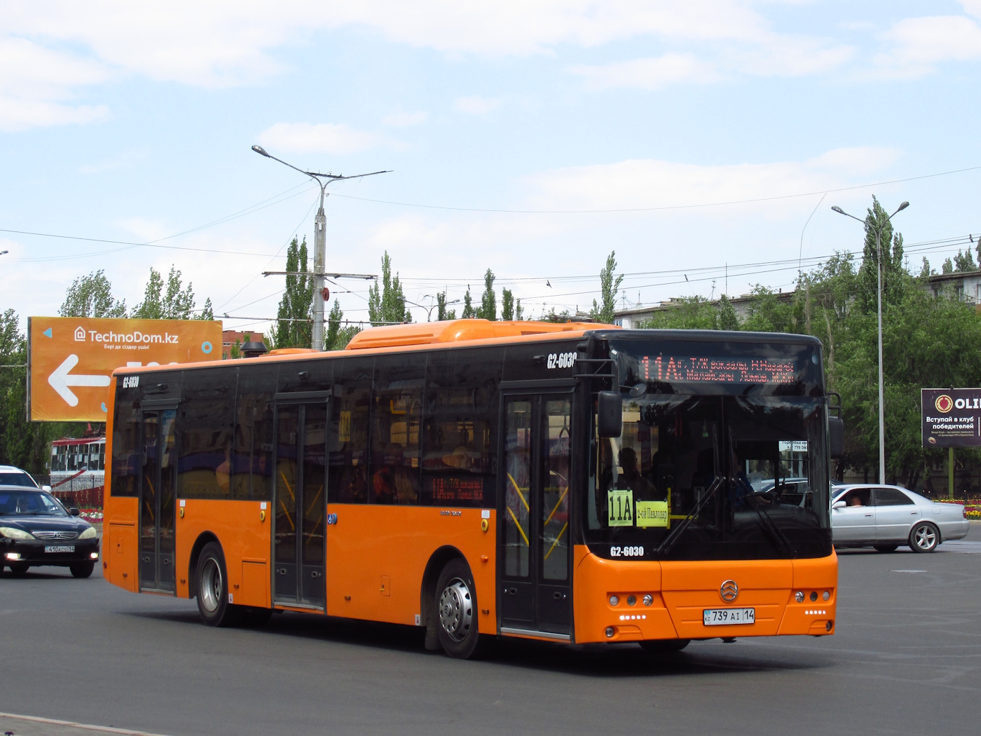 Павлодарская область, Golden Dragon XML6125CR (Hyundai Trans Auto) № G2-6030