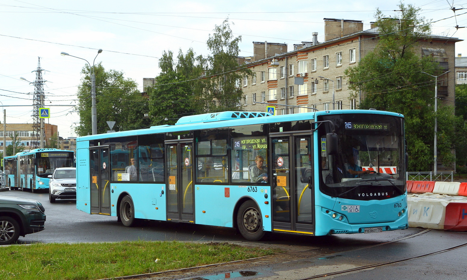 Saint Petersburg, Volgabus-5270.G2 (LNG) # 6763