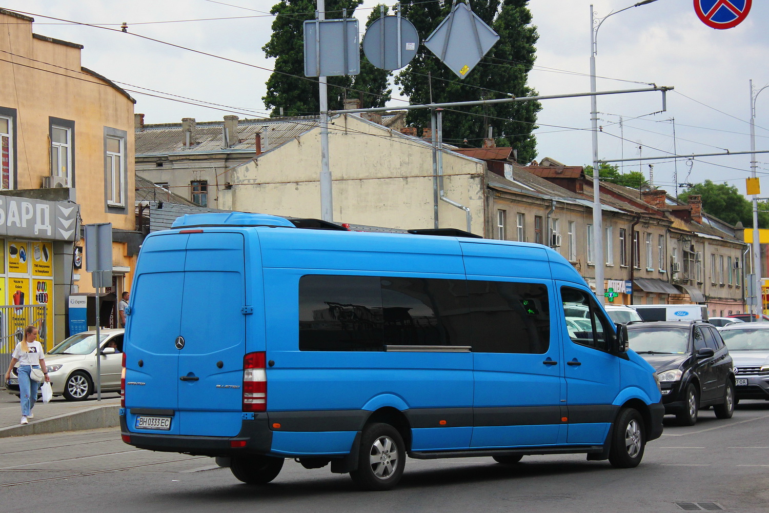 Одесская область, Mercedes-Benz Sprinter W906 319CDI № BH 0333 EC