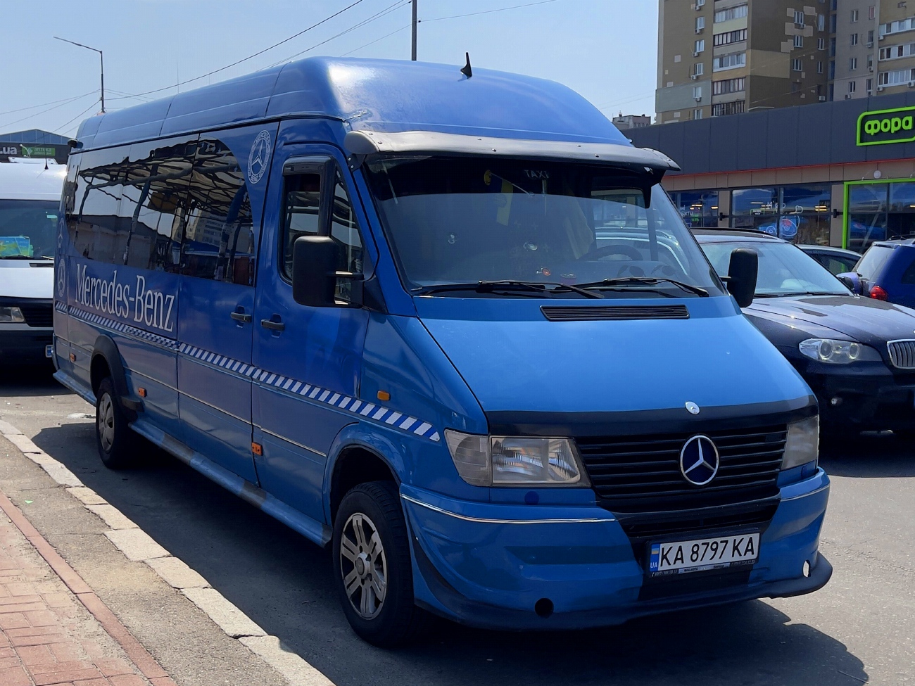 Киев, Mercedes-Benz Sprinter W904 412D № KA 8797 KA