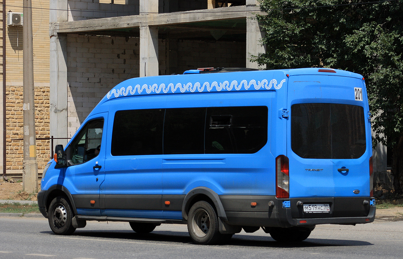 Астраханская область, Ford Transit FBD [RUS] (Z6F.ESG.) № М 519 НС 30