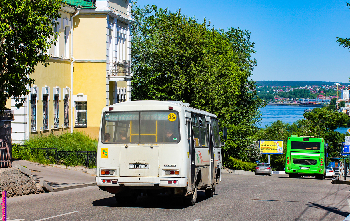 Иркутская область, ПАЗ-32054 № Н 115 ХС 38