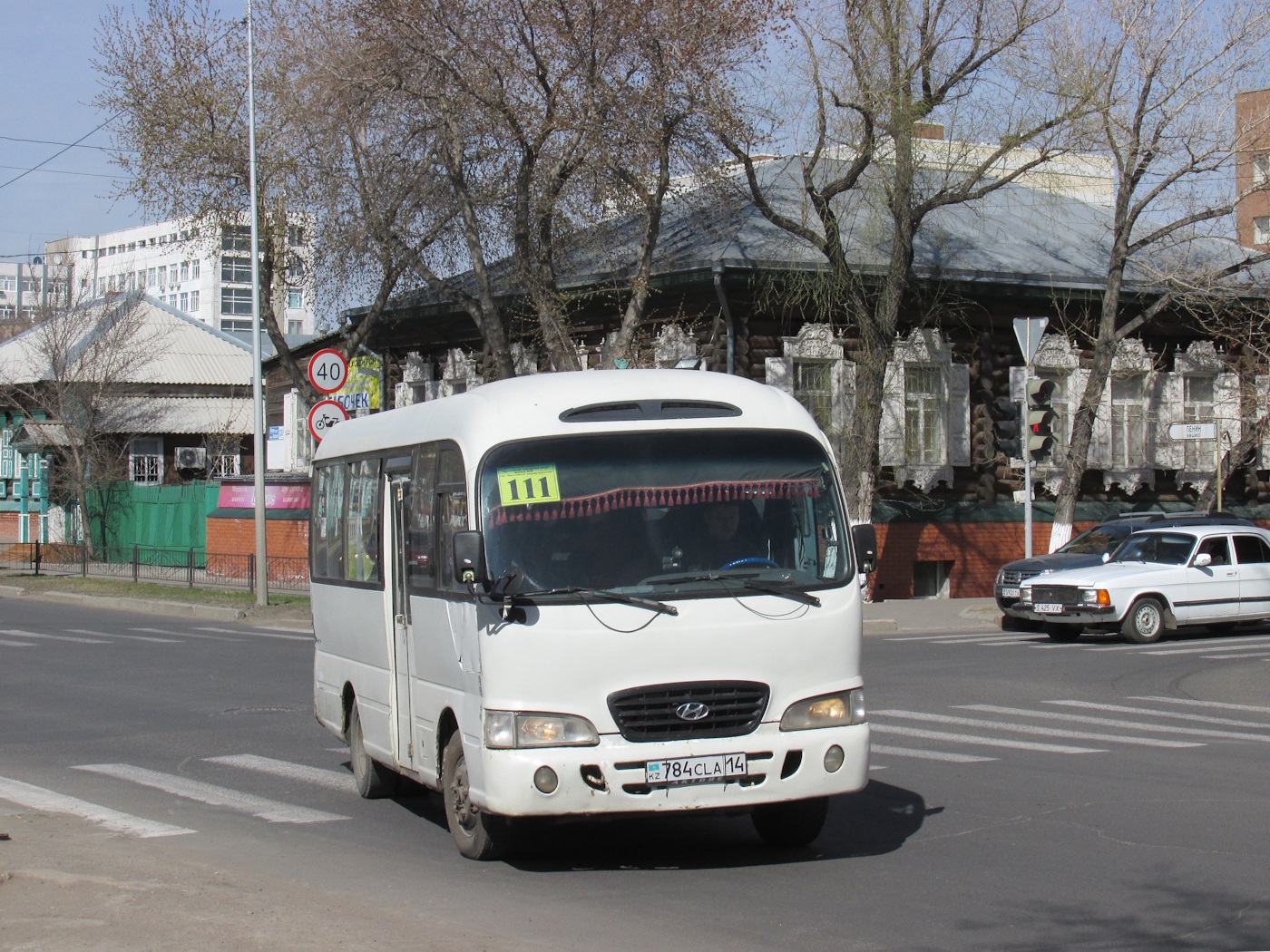 Павлодарская область, Hyundai County № 784 CLA 14