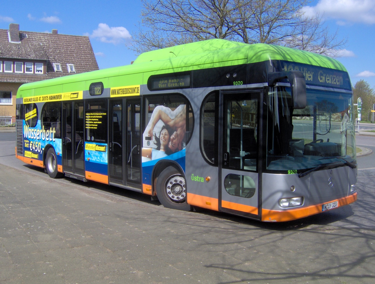 Нижняя Саксония, Mercedes-Benz O530 Irvine Citaro CNG № 9320