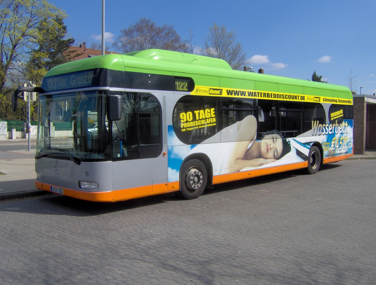 Нижняя Саксония, Mercedes-Benz O530 Irvine Citaro CNG № 9320